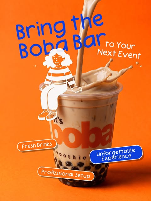 Bring the Boba Bar Instagram post
