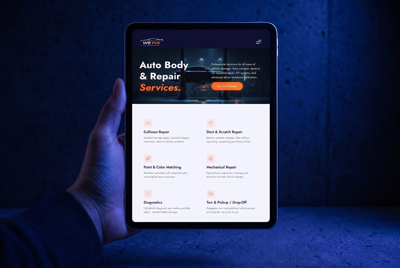 WeFix Collision Center preview 3