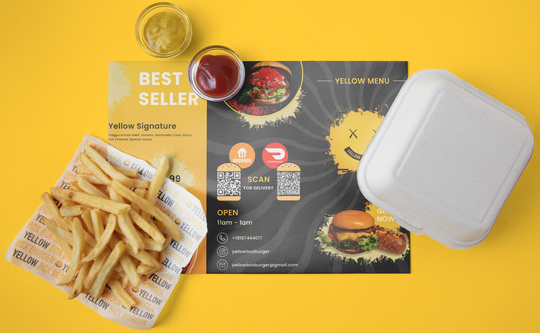 Yellow Box Burger photo